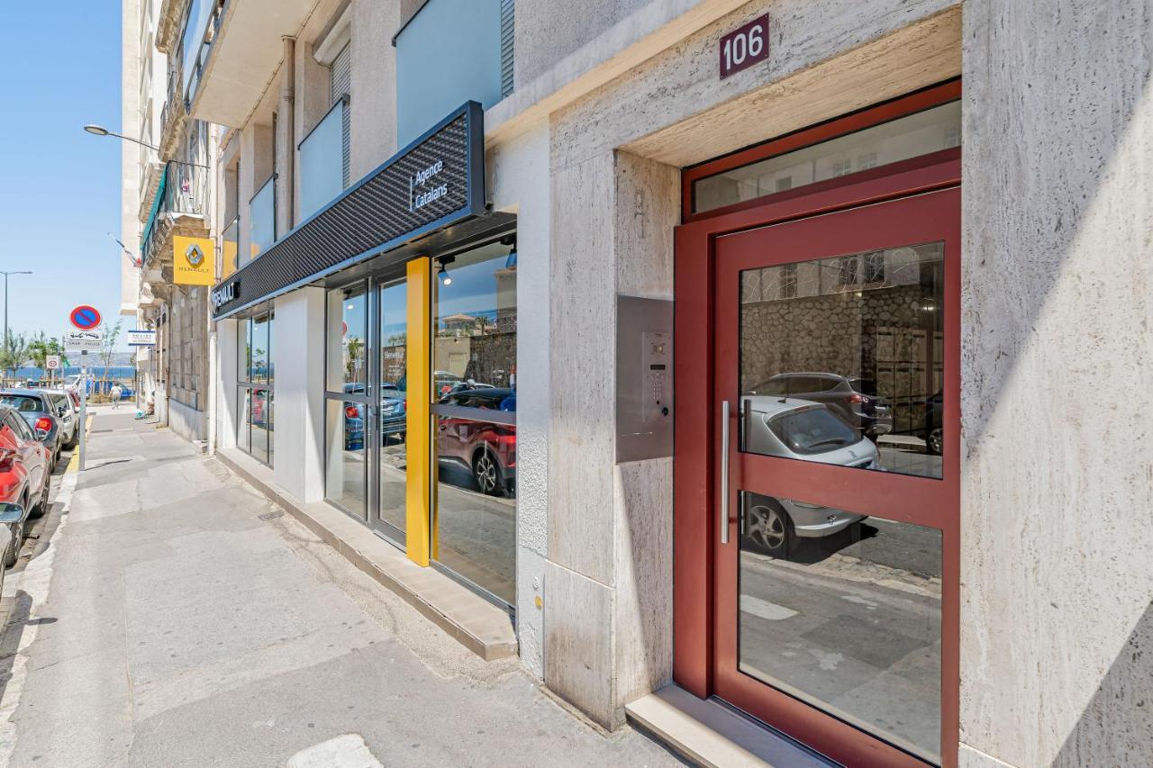 Studio Avec Balcon, Plage A 50M, Proche Vieux Port Marseille Eksteriør bilde